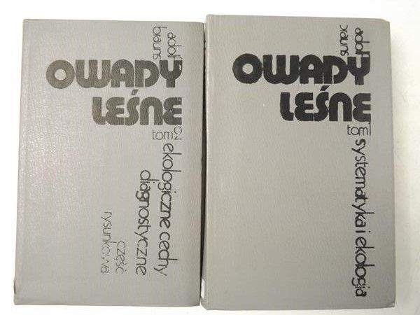 Brauns Adolf - Owady leśne, Tom I i II