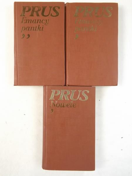 Prus Bolesław - Nowele / Emancypatki, Tom I i II