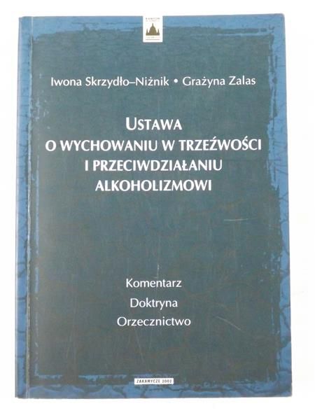 Ustawa o wychowaniu w trzeźwości i przeciwdziałaniu alkoholizmowi