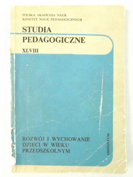 Studia pedagogiczne XLVIII