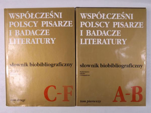 Czachowska Jadwiga,    - Współcześni polscy pisarze i badacze literatury - słownik bibliograficzny, T. I,II