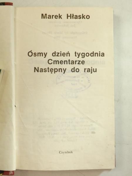 Hłasko Marek - Utwory wybrane