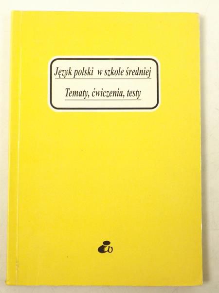 Stworowa Barbara - Język polski w szkole średniej