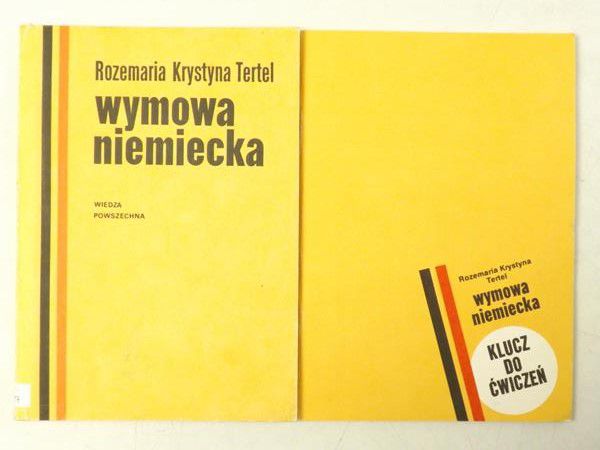 Wymowa niemiecka / Wymowa niemiecka. Klucz do ćwiczeń