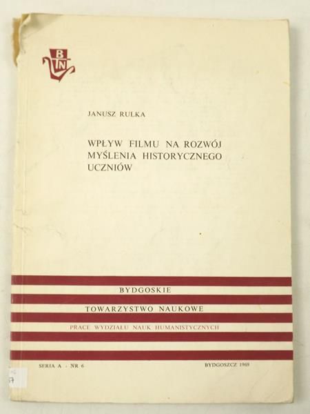 Wpływ filmu na rozwój myślenia historycznego uczniów