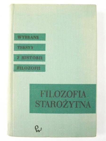 Filozofia starożytna Grecji i Rzymu