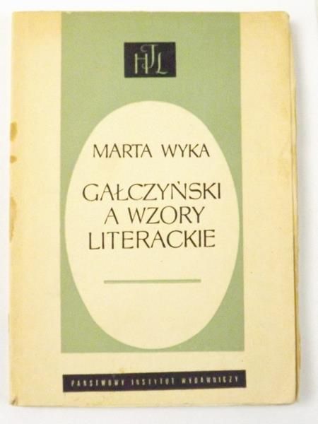 Gałczyński a wzory literackie