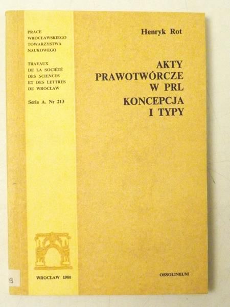 Akty prawotwórcze w PRL