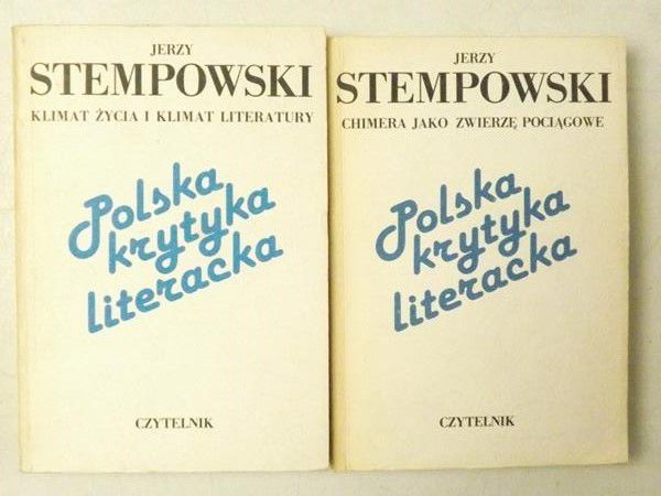 Stempowski Jerzy - Polska krytyka literacka, Tom I i II