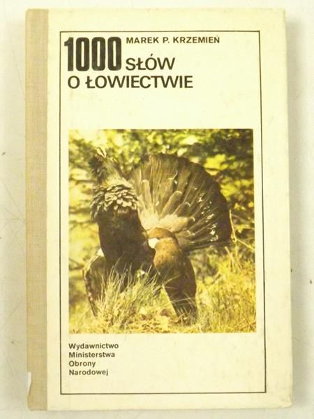 1000 słów o łowiectwie