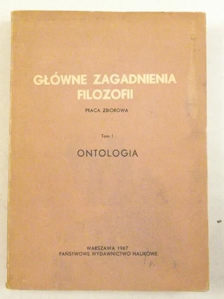 Główne zagadnienia filozofii
