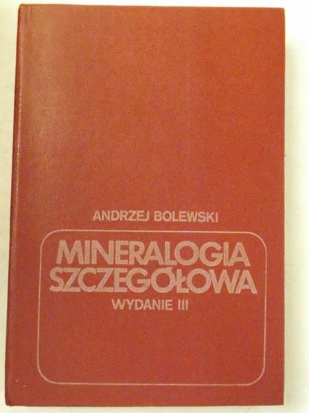 Mineralogia szczegółowa