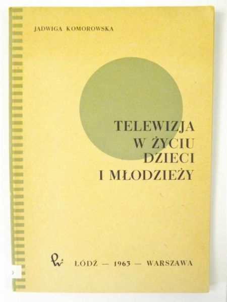 Telewizja w życiu dzieci i młodzierzy