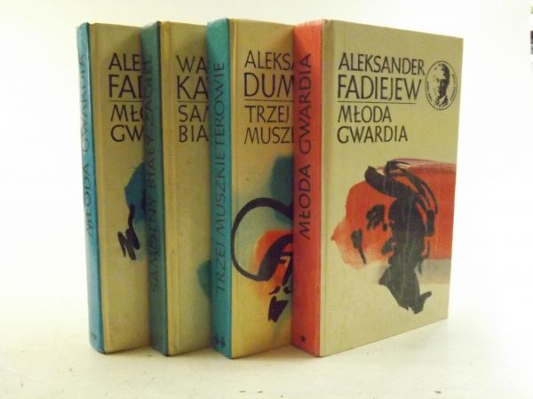 Fadiejew ., Katajew W.,  . - Młoda gwardia, Tom I - II / Samotny biały żagiel / Trzej muszkieterowie