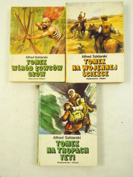 Szklarski Alfred - Tomek na tropach Yety / Tomek na wojennej ścieżce / Tomek wśród łowców głów