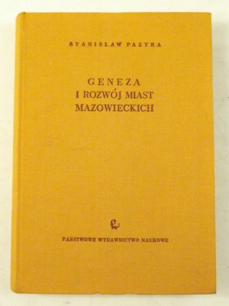 Geneza i rozwój miast mazowieckich