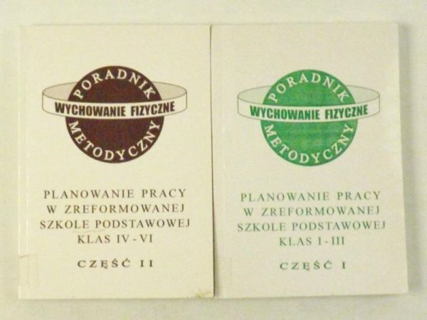 Planowanie prac w zreformowanej szkole podstawowej, Tom I-II