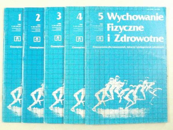 Wychowanie fizyczne i zdrowotne, Tom I-V, rocznik 1994