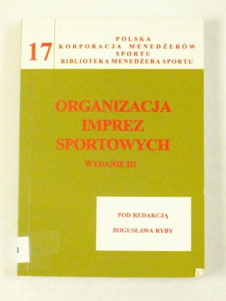 Organizacja imprez sportowych