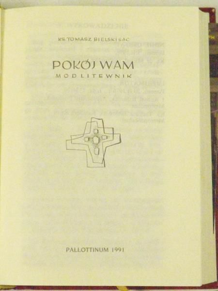 Bielski Tomasz - Pokój wam