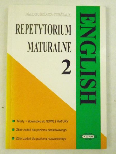 English. Repetytorium maturalne, Tom II
