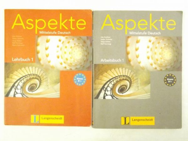 Aspekte Mittelstufe Deutch, Lehrbuch 1 / Arbeitbuch 1