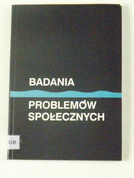 Badania problemów społecznych