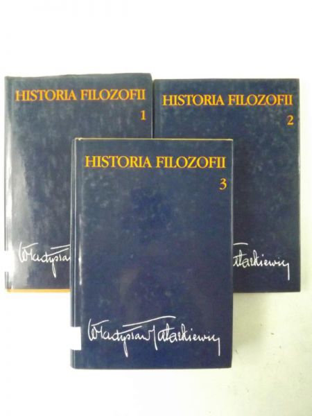 Histroria filozofii, 3 części
