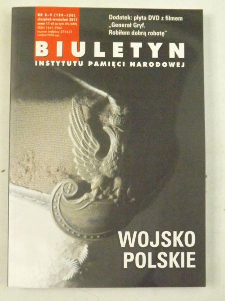 Biuletyn Instytutu Pamięci Narodowej, nr 8-9, rocznik 2011, płyta DVD