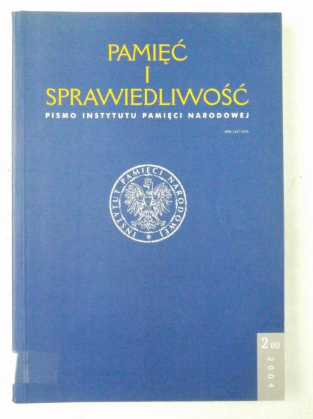 Pamięć i sprawiedliwość 2(6) 2004