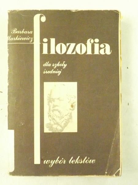 Filozofia dla szkoły średniej