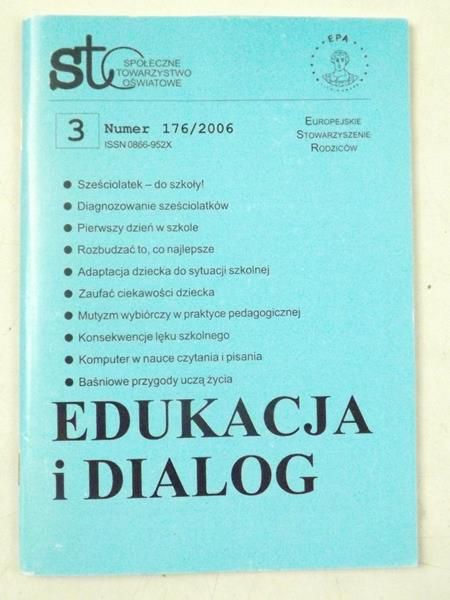 Edukacja i dialog. Numer 176/2006