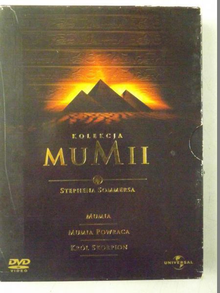 Kolekcja Mumii, DVD