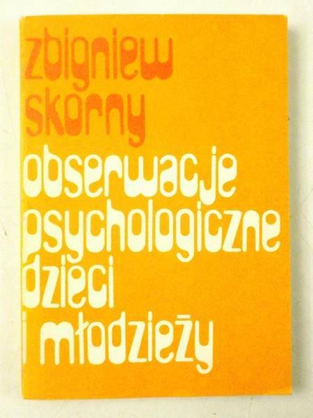 Obserwacje psychologiczne dzieci i młodzieży