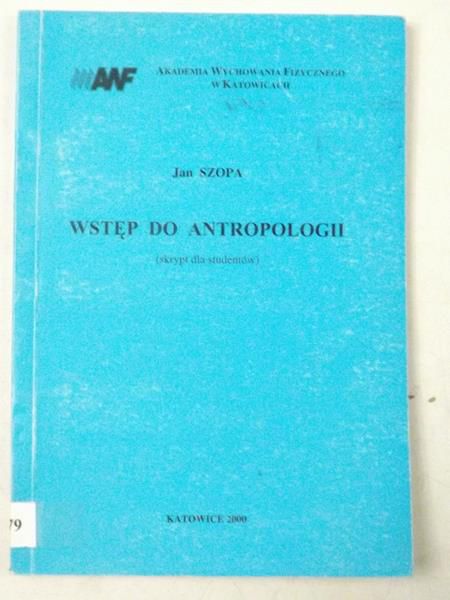 Wstęp do antropologii