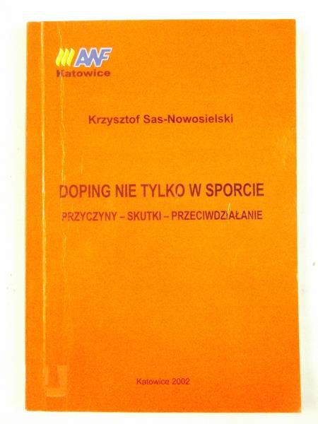 Doping nie tylko w sporcie