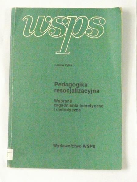 Pedagogika resocjalizacyjna