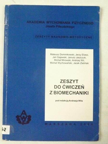 Zeszyt do ćwiczeń z biomechaniki