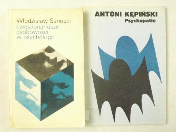 Kępiński Antoni - Kwestionariusze osobowości w psychologii / Psychopatie