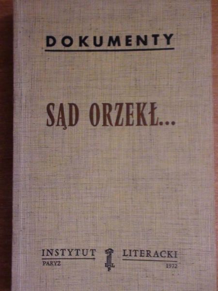 Dokumenty Sąd orzekł … Tom 221