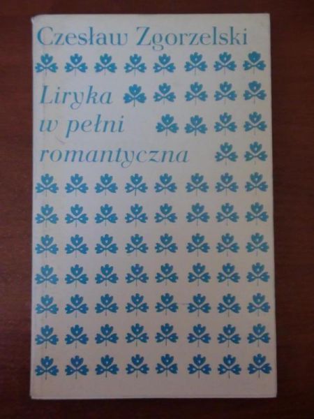 Liryka w pełni romantyczna
