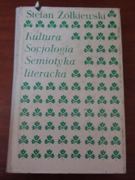 Kultura, socjologia, semiotyka literacka