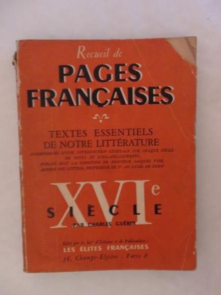 Recueil de pages françaises