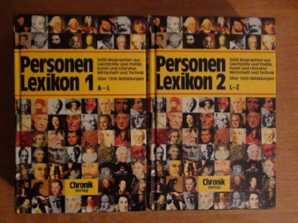 Personen Leksikon Band I-II