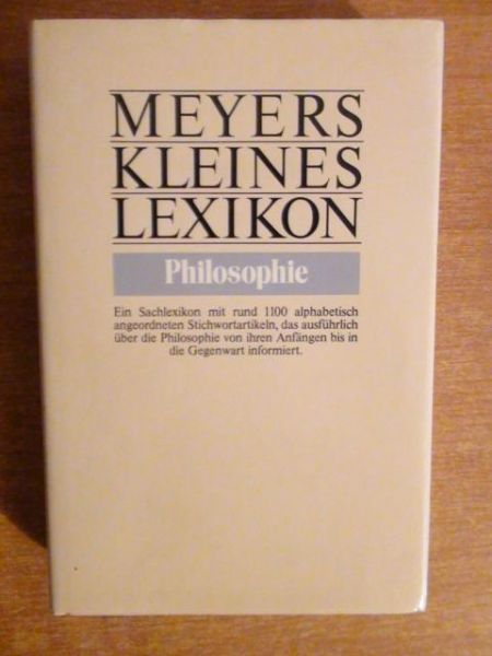 Meyers kleines lexikon Philosophie