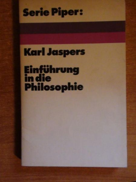Einnfuhrung in die Philosophie
