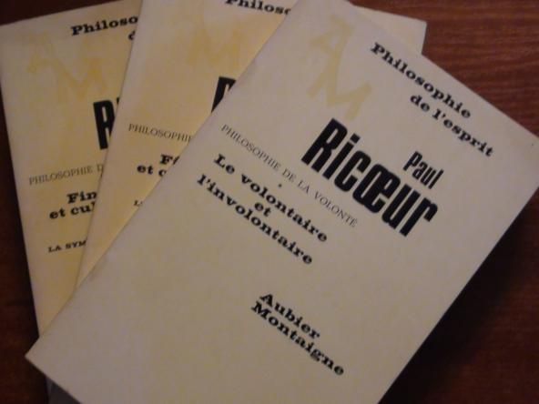 Ricœur  - Philosophie de la volonté, volume 1-2