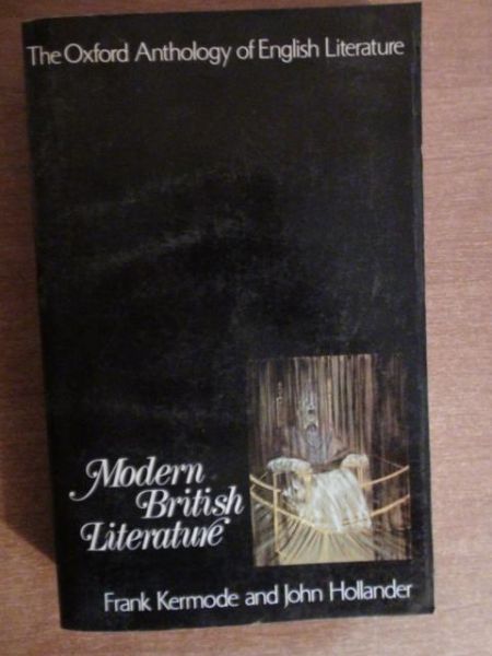 Kermode Frank,   - Modern British Literature