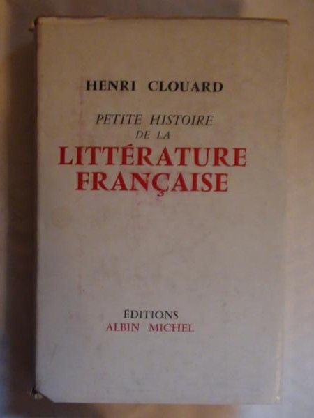 Petite histoire de la littérature française