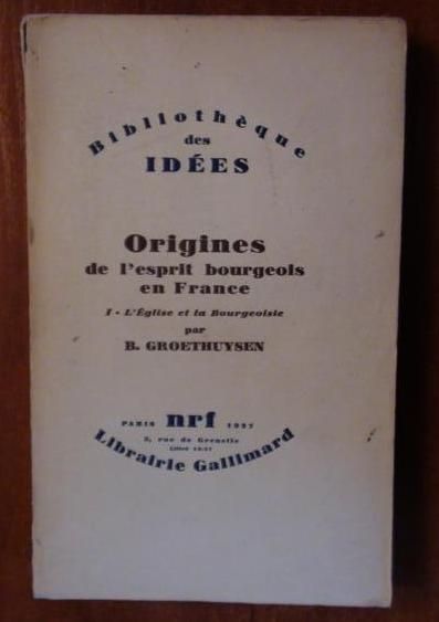 Origines de l'esprit bourgeois en France